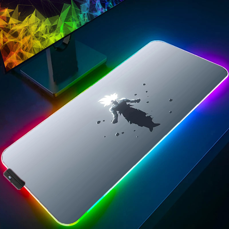 Esports Gaming Mouse Pad - RGB Mouse Pad Dragon Ball Z