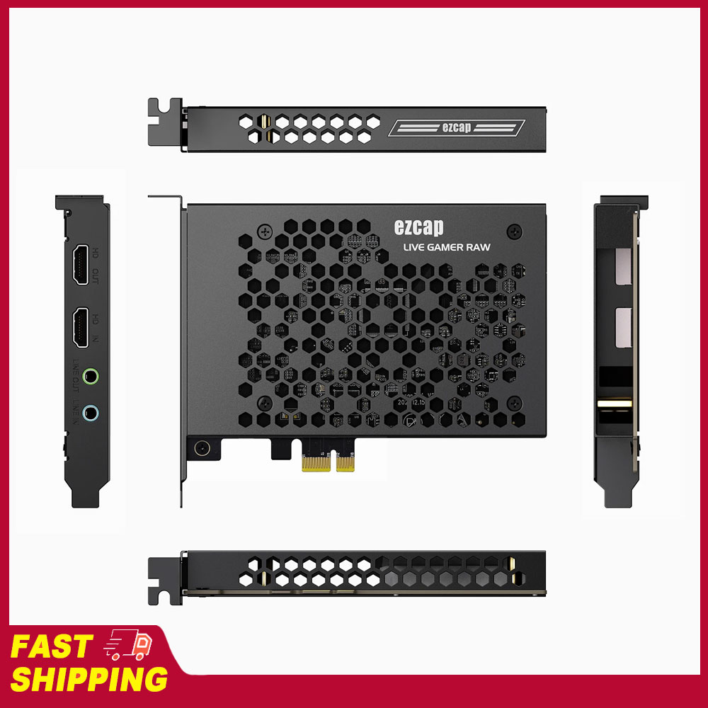 Capture Card 4K Hdmi - ezcap324B Live Gamer Raw PCIE 4K