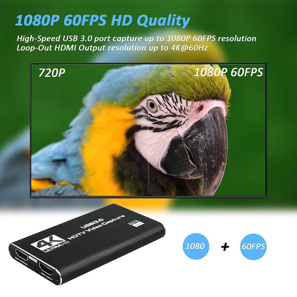 4K HDMI-Compatible to USB 3.0  - Capture Card 4K Hdmi 리뷰 및 가격