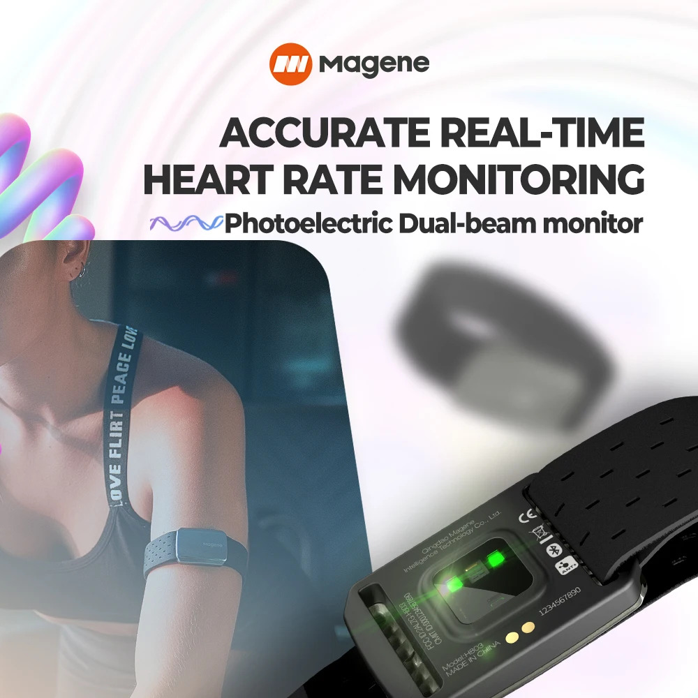 Magene H803 Heart Rate Armband - Dual Monitor Stand 리뷰 및 가격
