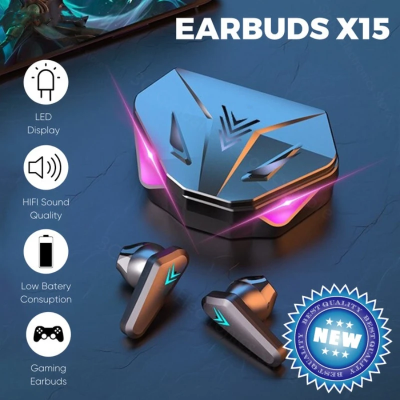 1PCS X15 TWS x15 pro wireless  - Esports Gaming Headset 리뷰 및 가격