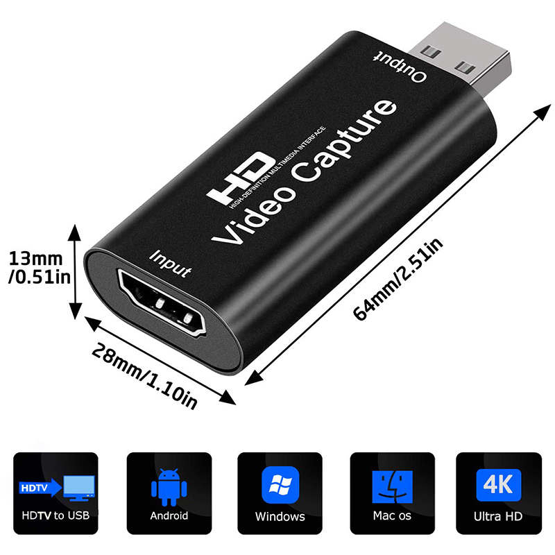 USB 2.0 Video Capture Card HD  - Capture Card 4K Hdmi 리뷰 및 가격