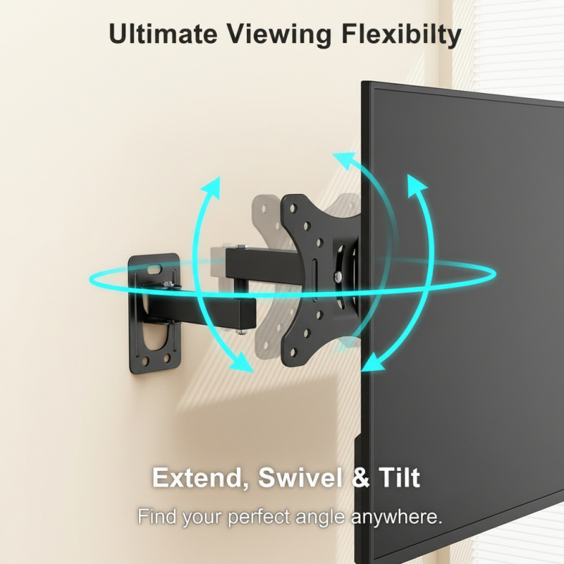 Wall Mount Bracket Full Motion - Dual Monitor Stand 리뷰 및 가격