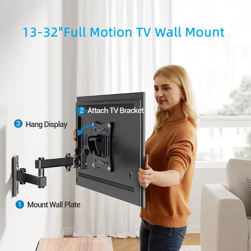 Wall Mount Bracket Full Motion - Dual Monitor Stand 리뷰 및 가격