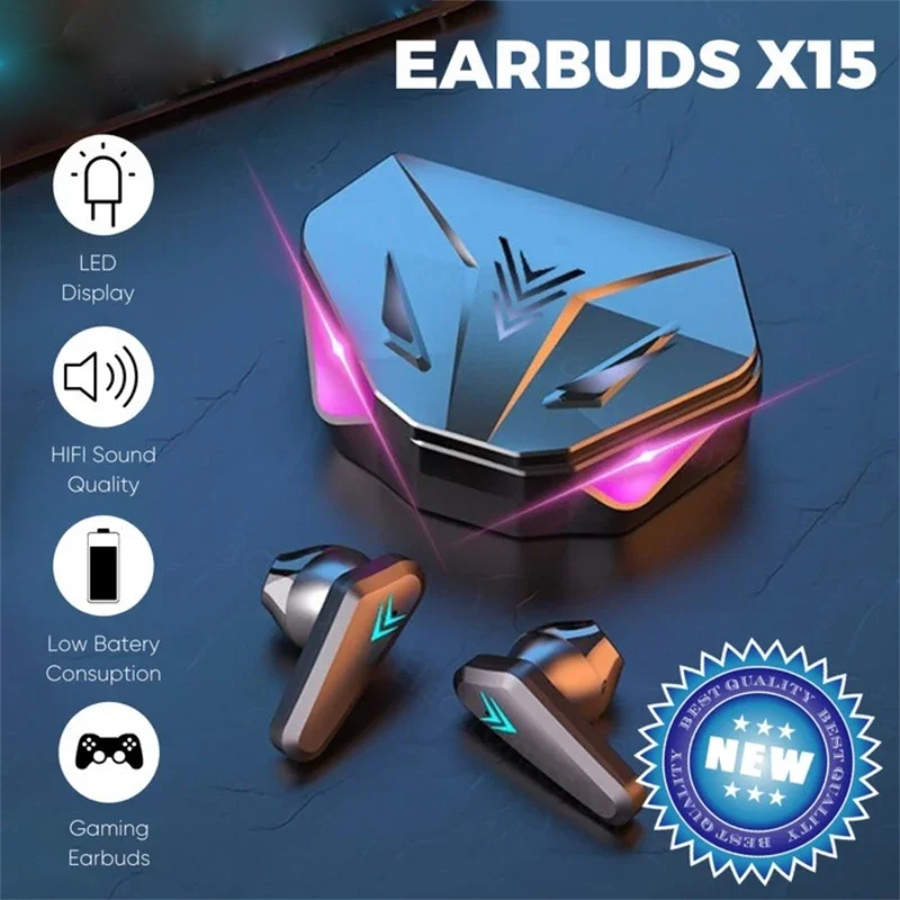 X15 TWS Wireless Earphone Blue - Esports Gaming Headset 리뷰 및 가격