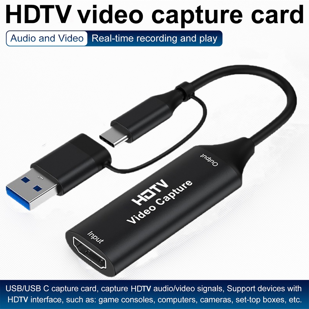 2 in 1 USB 3.0 Video Capture C - Capture Card 4K Hdmi 리뷰 및 가격