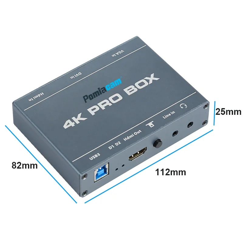 4K PRO BOX DVI HDMI VGA To USB - Capture Card 4K Hdmi 리뷰 및 가격