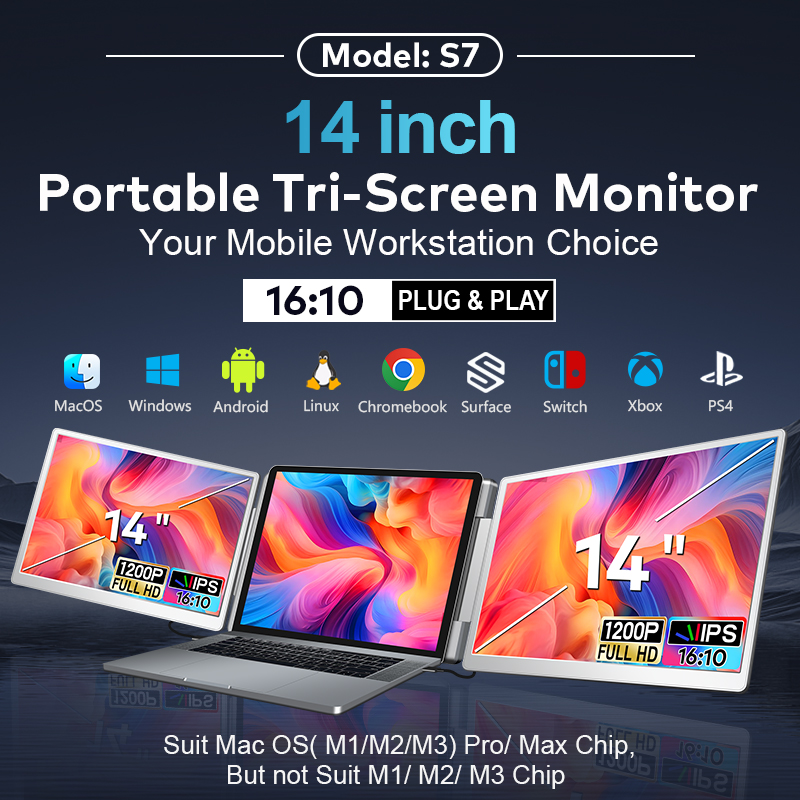 Dual Screen Display Portable L - Dual Monitor Stand 리뷰 및 가격