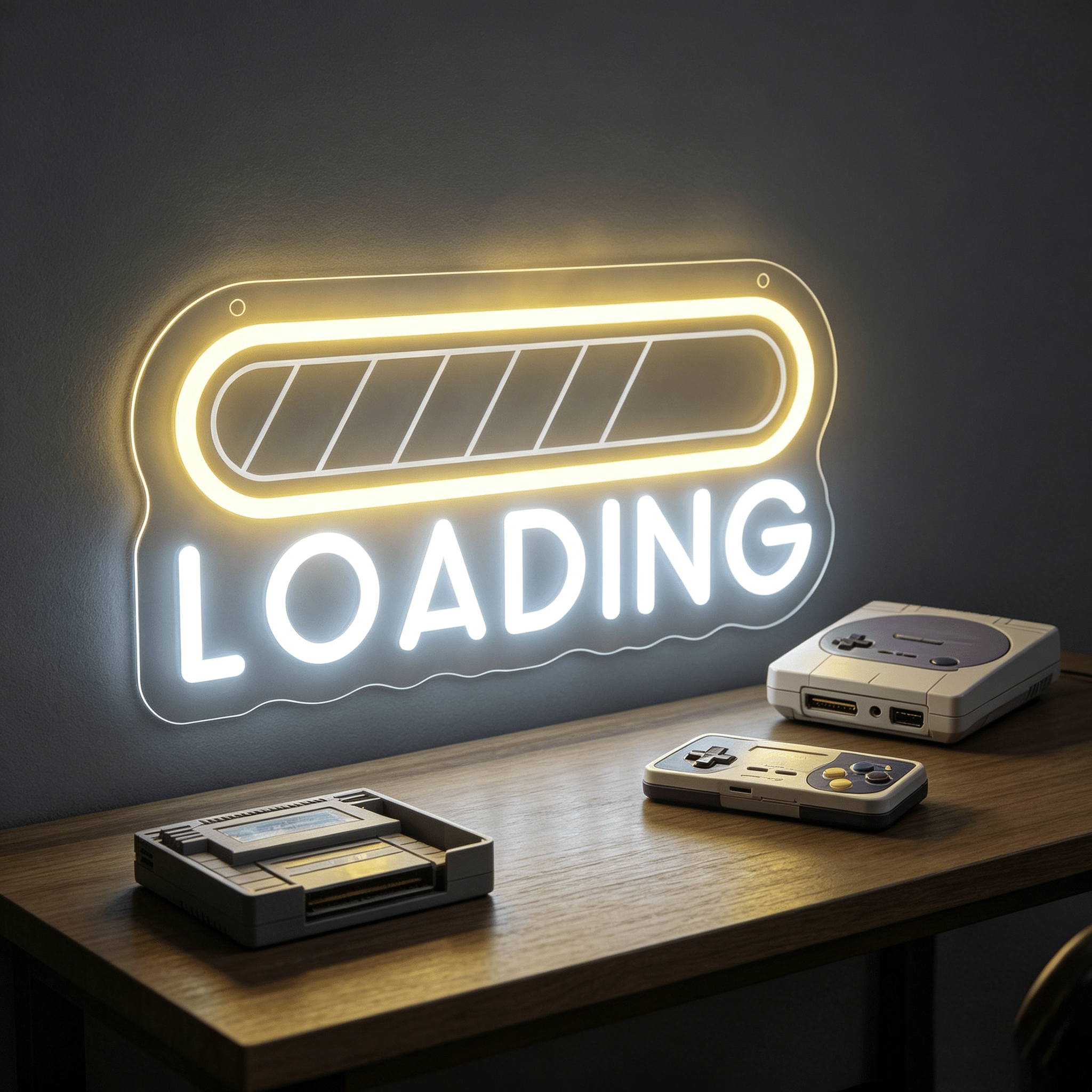 Loading Neon Sign LED USB Dimm - Esports Gaming Setup 리뷰 및 가격