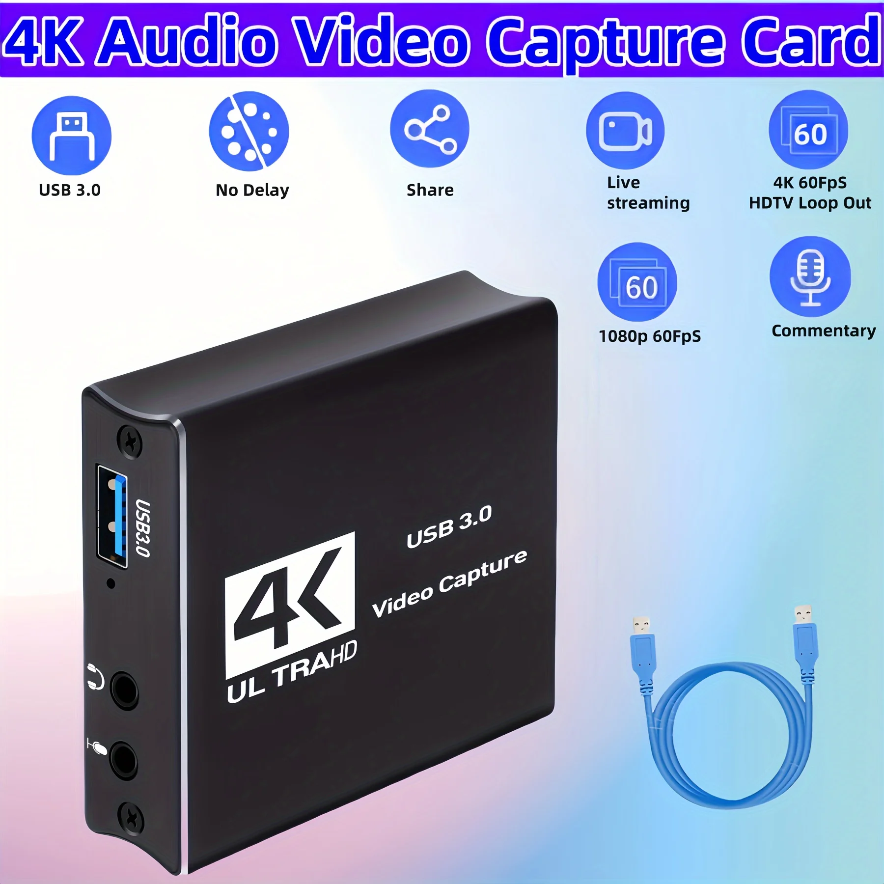 USB3.0 Video Capture HDMI Card - Capture Card 4K Hdmi 리뷰 및 가격