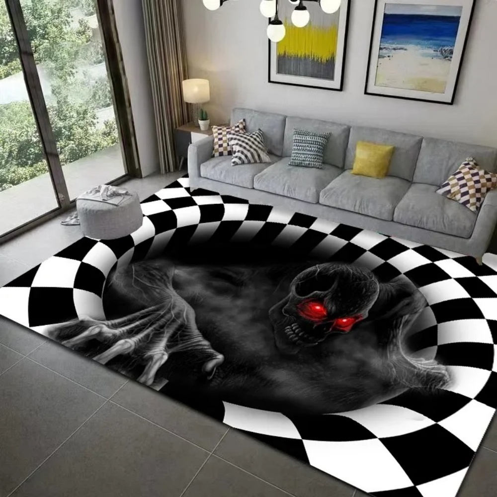 2D Huge Eye Monster Abyss Rug  - Esports Gaming Setup 리뷰 및 가격