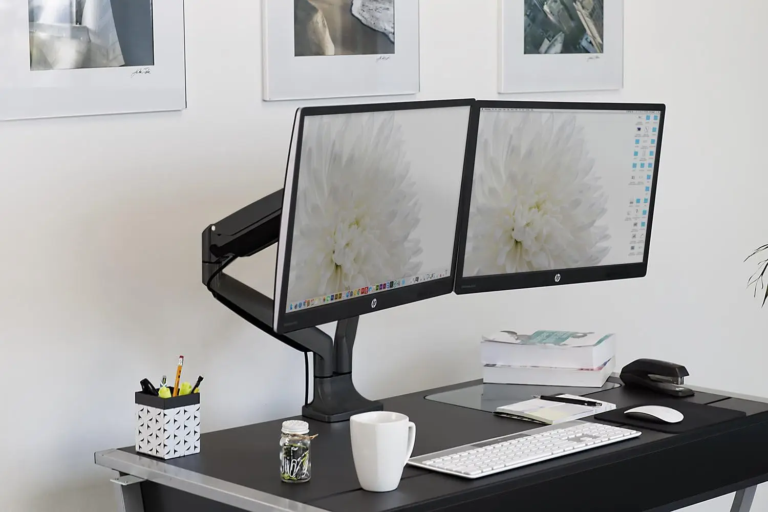 Dual Monitor Arm Mount | Desk  - Dual Monitor Stand 리뷰 및 가격
