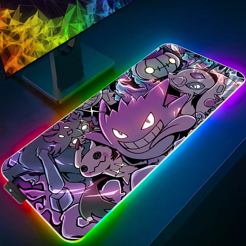 RGB Mouse Pad Pokemon Pikachu  - Esports Gaming Mouse Pad 리뷰 및 가격