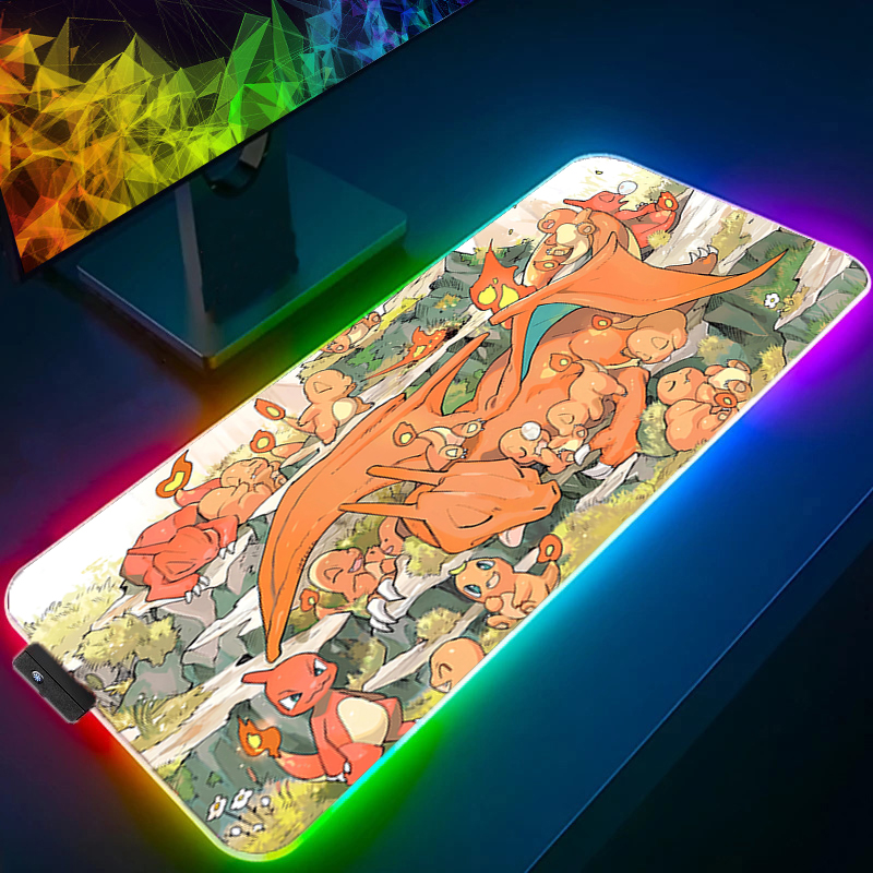 RGB Mouse Pad Pokemon Pikachu  - Esports Gaming Mouse Pad 리뷰 및 가격