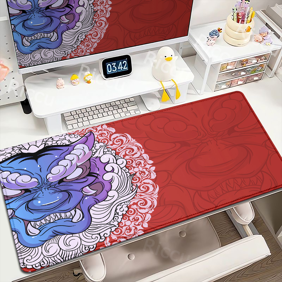 E-sports Tiger Mousepad 90x40c - Esports Gaming Setup 리뷰 및 가격