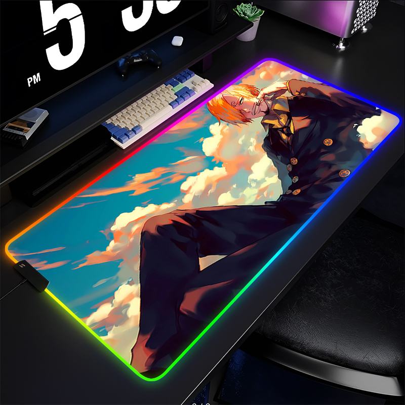 RGB Anime Mouse pad one piece  - Esports Gaming Mouse Pad 리뷰 및 가격