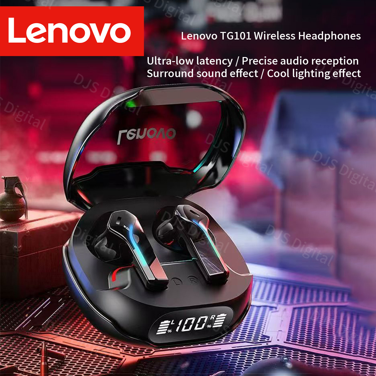 Lenovo TG101 Gaming Headset Bl - Esports Gaming Setup 리뷰 및 가격