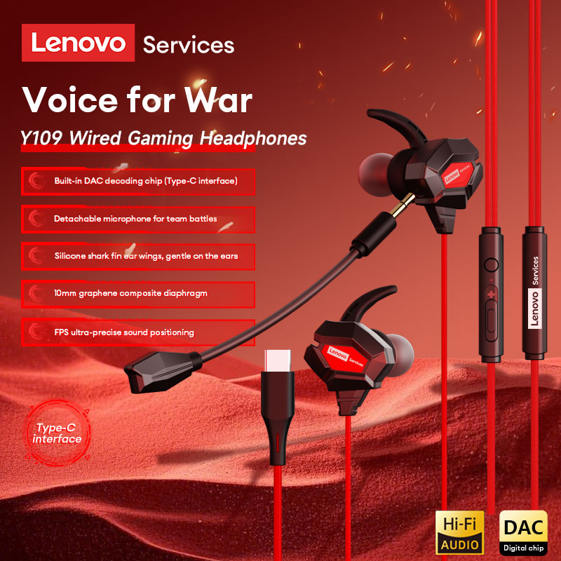 Lenovo Y109 Wired Gaming Heads - Esports Gaming Headset 리뷰 및 가격