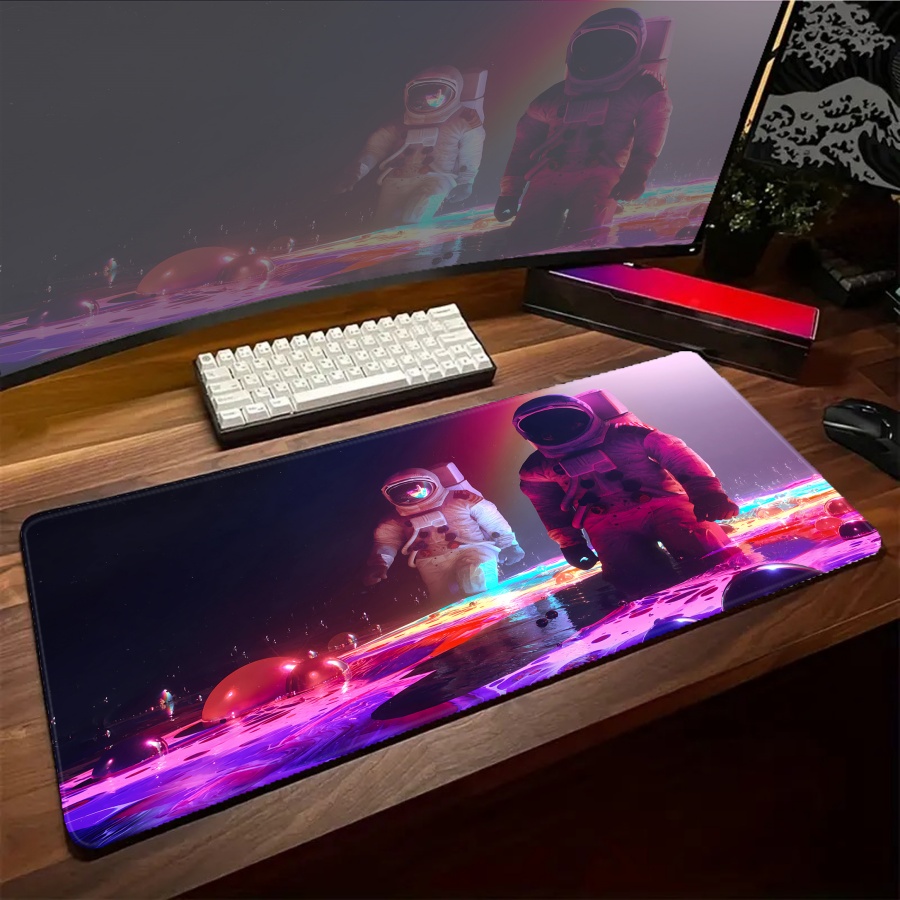 Art Astronaut Mousepad Cute Bi - Esports Gaming Setup 리뷰 및 가격